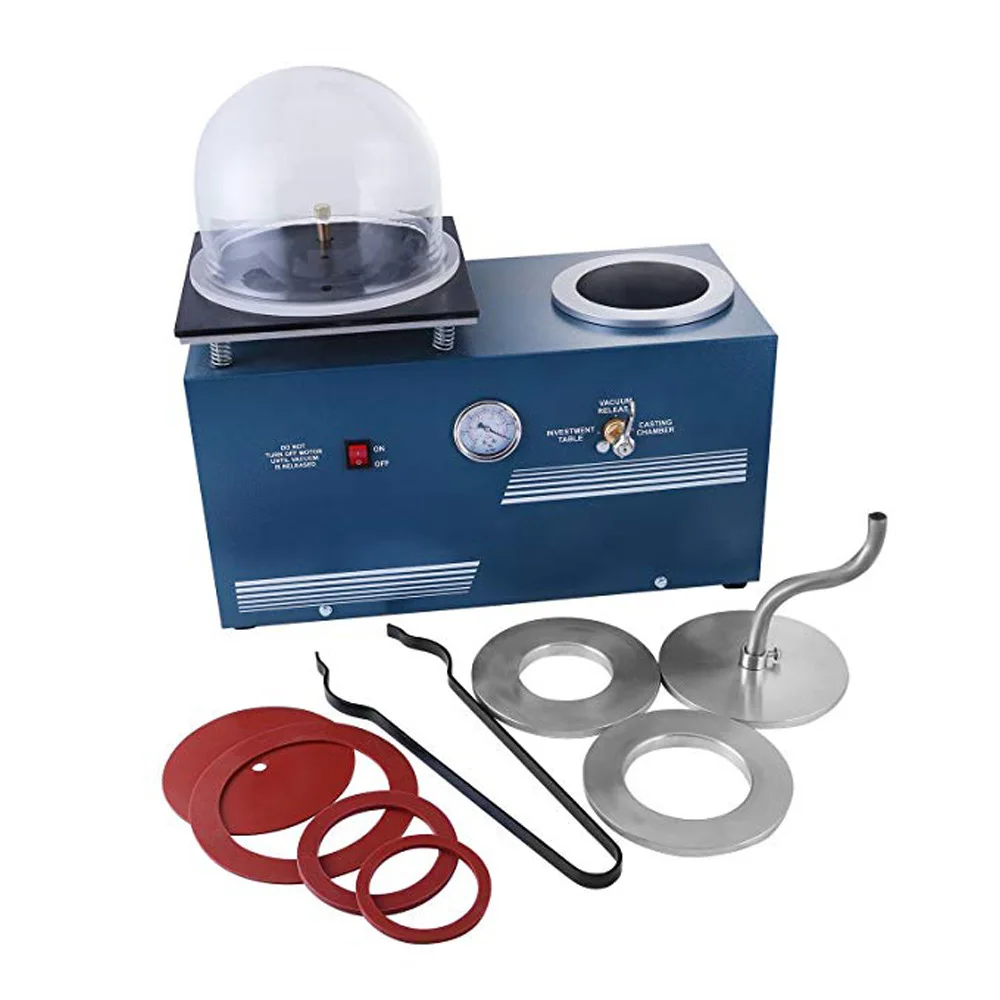 

2L Small Siamese Casting Machine, Vacuum, Cable Suction Machine/Casting Machine, Jewelry Gypsum Die Casting Equipment Machine