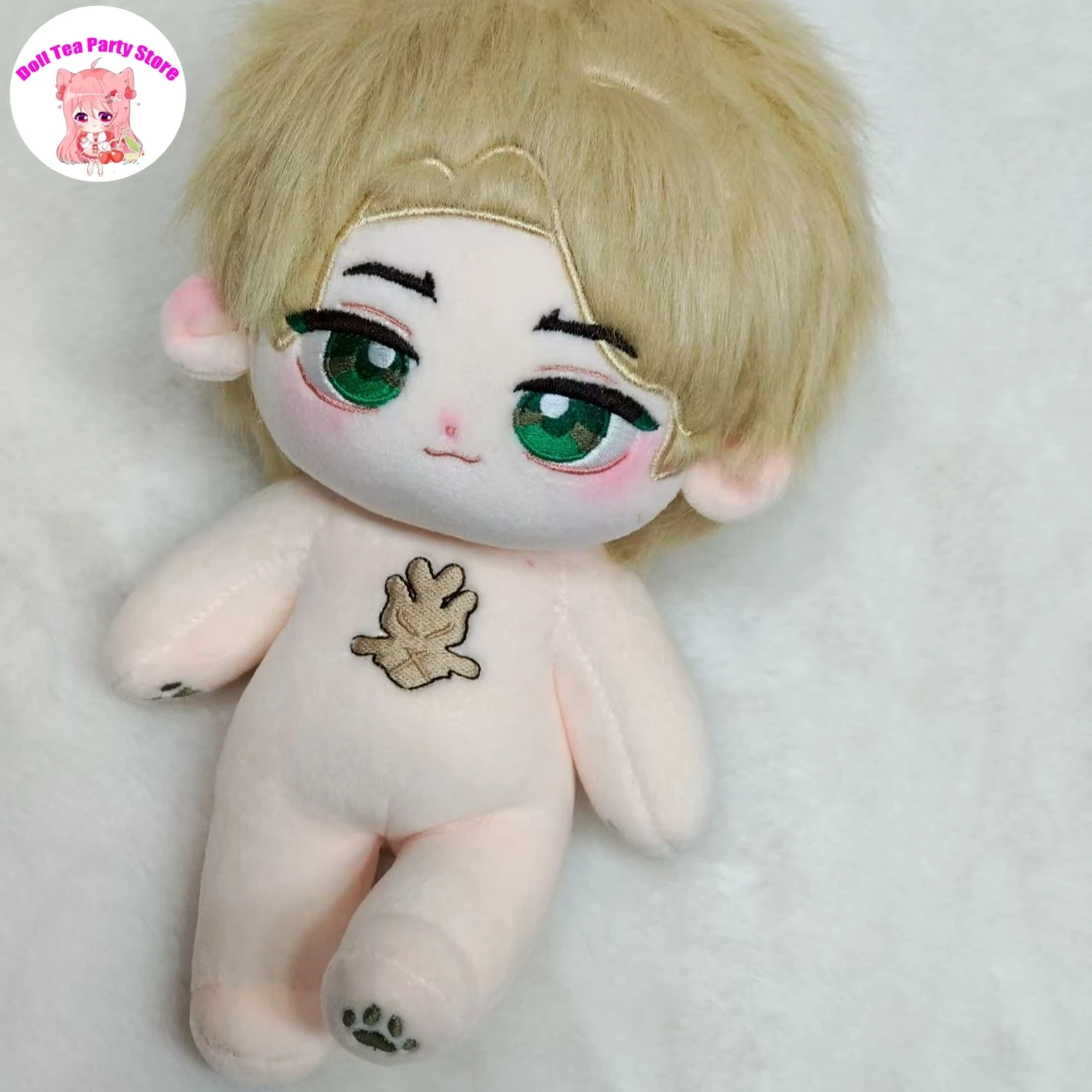 Anime  Lloyd Attribute Plush Doll Stuffed Body Dress Up Clothes Handsome Boy Cotton Plushies Figures Xmas Gift 20cm