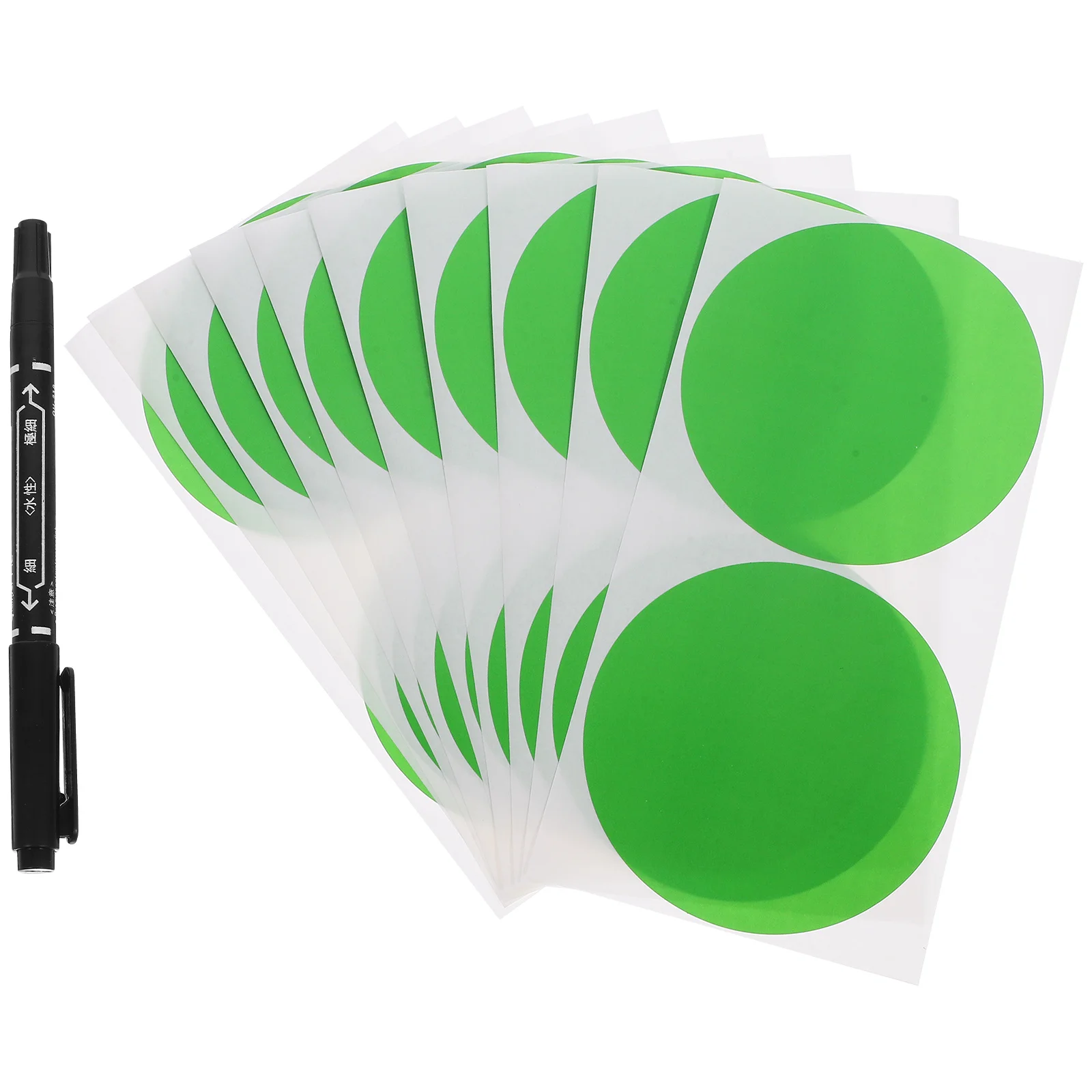 

1 set Colorful Dot Stickers Round Adhesive Label Stickers For Sealing Envelopes Gift Packaging Coding Sorting Office School