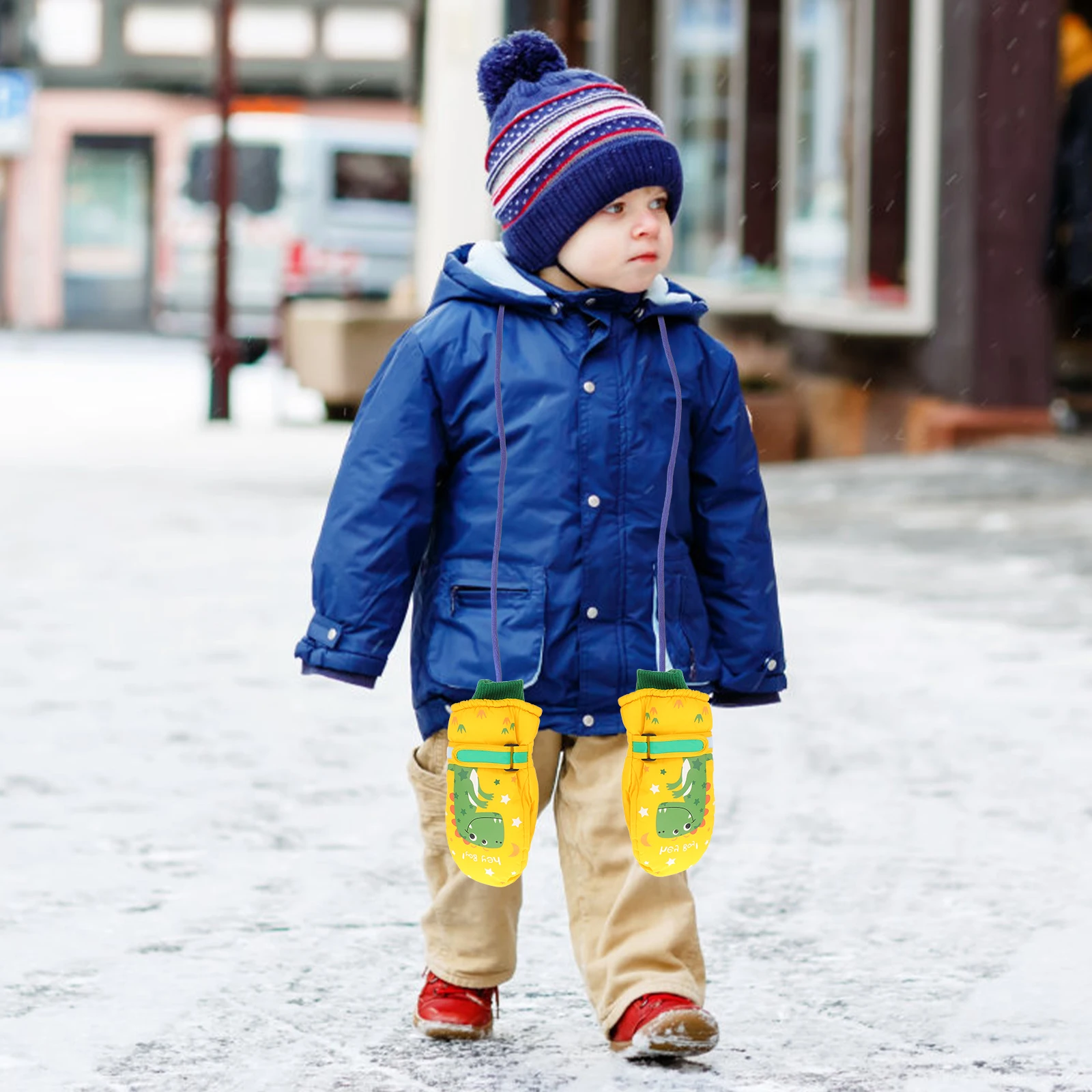 

Anti-Lost Glove Strap Durable Polyester Portable Neck Rope For Ski Outdoor Winter Sports Mittens Holder Nonslip Hanging