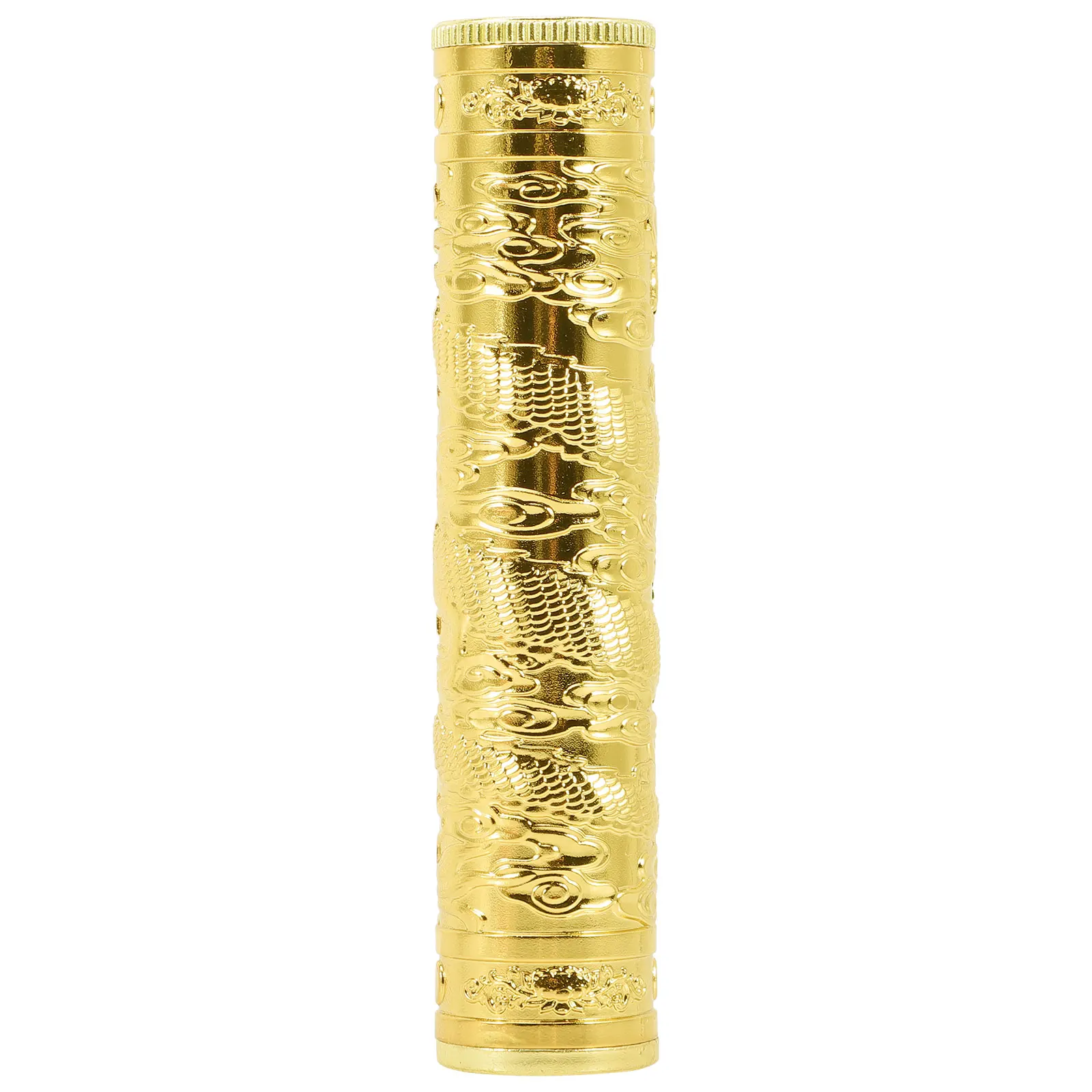 

Metal Incense Stick Container Lightweight Portable Storage Canister Vintage Holder Smooth Surface Burrs Free Exquisite