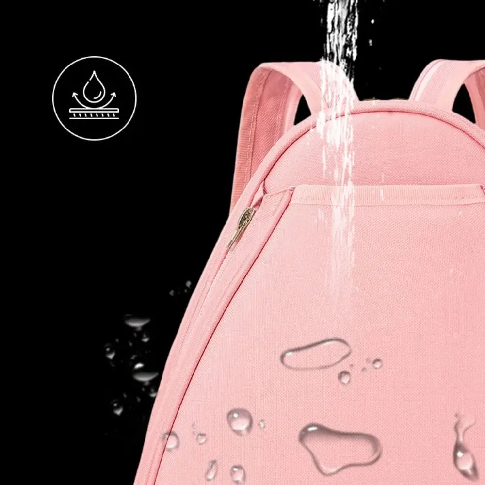 Trendy Multi-Functional Tennis Storage Bag Large Capacity 2 Size Sports Bag Solid Color Waterproof Handheld Bag Unisex
