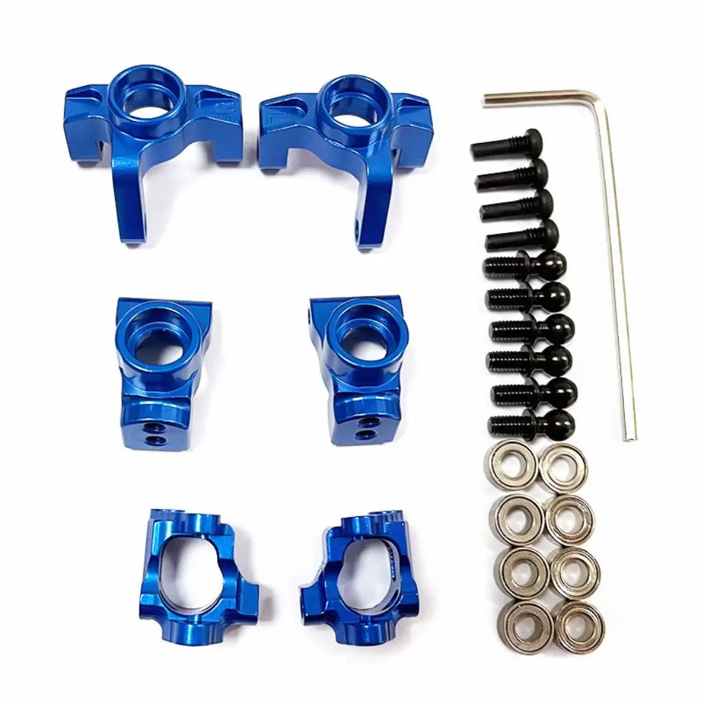 RCGOFOLLOW Aluminum Alloy Steering Servo Saver Complete Rc Steering Servo Saver Complete For 1/16 LOSI Mini-B Mini-T