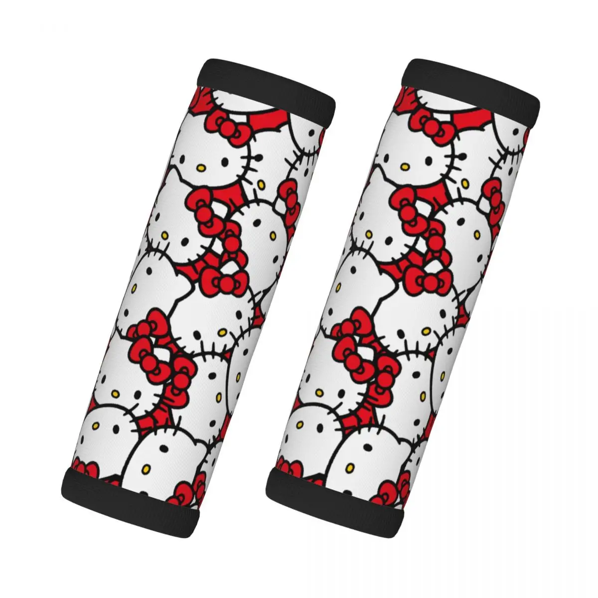 

Пользовательские Hello Kitty милые 2 шт. ручка для багажа обертка для дверной ручки аниме мультфильм чемоданы дорожные аксессуары