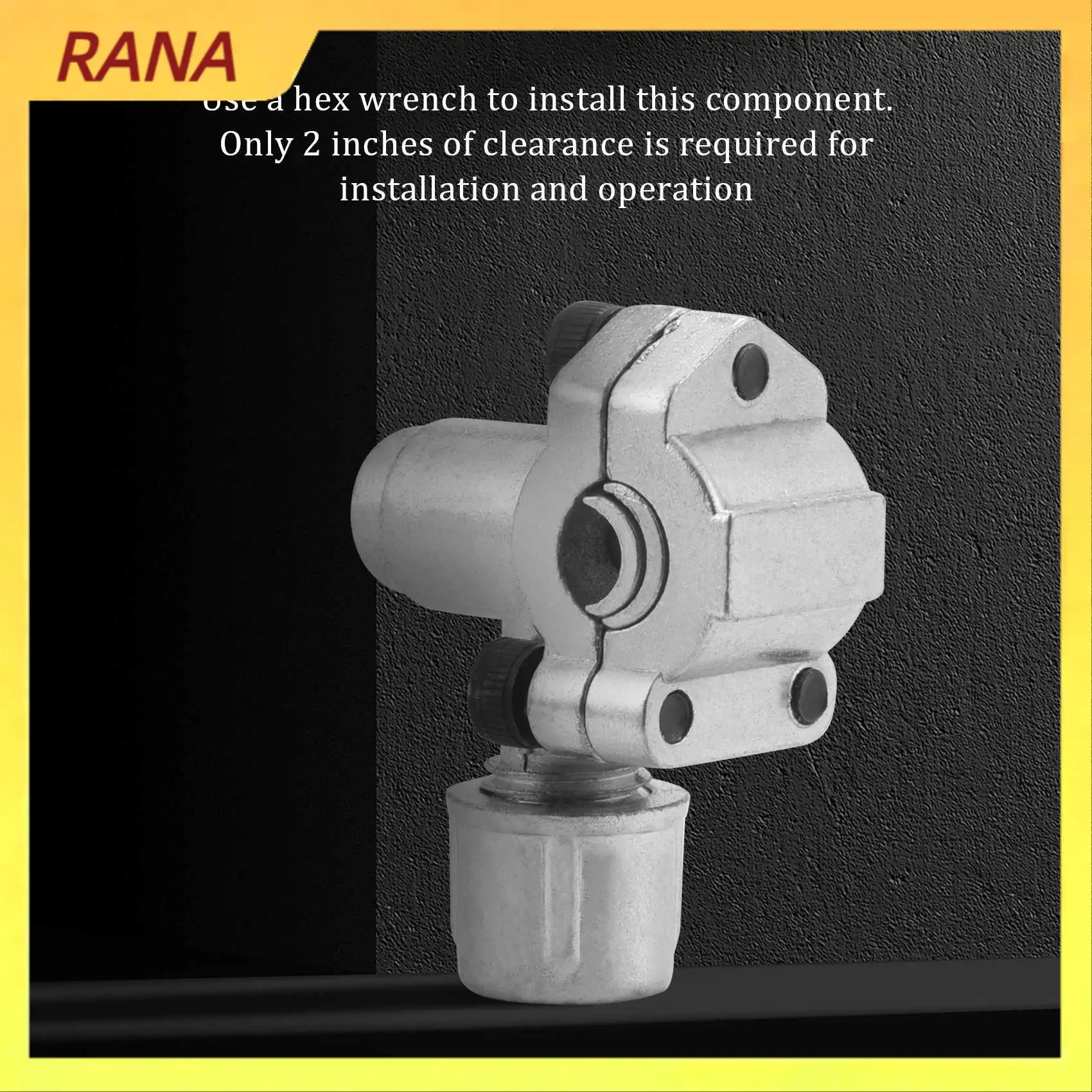 

RANA, 6 упаковок BPV-31, комплекты прокалывающих клапанов, регулируемый клапан для кондиционеров, HVAC, 1/4 дюйма, 5/16 дюйма, 3/8 дюйма