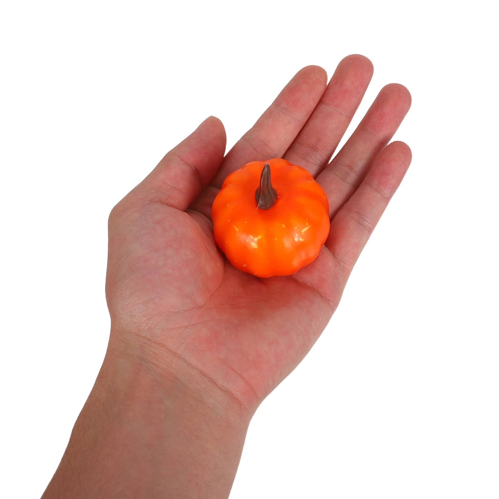 

14Pcs Lifelike Faux Pumpkins in Assorted Sizes Seasonal Autumn Decor for Office Home Events Halloween Thanksgiving Decorations