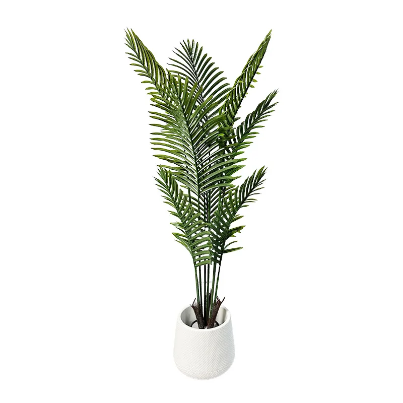 

simulated green , light luxury loose-tailed sunflowers, floor-to-ceiling potted plants, fake flower trees, indoor
