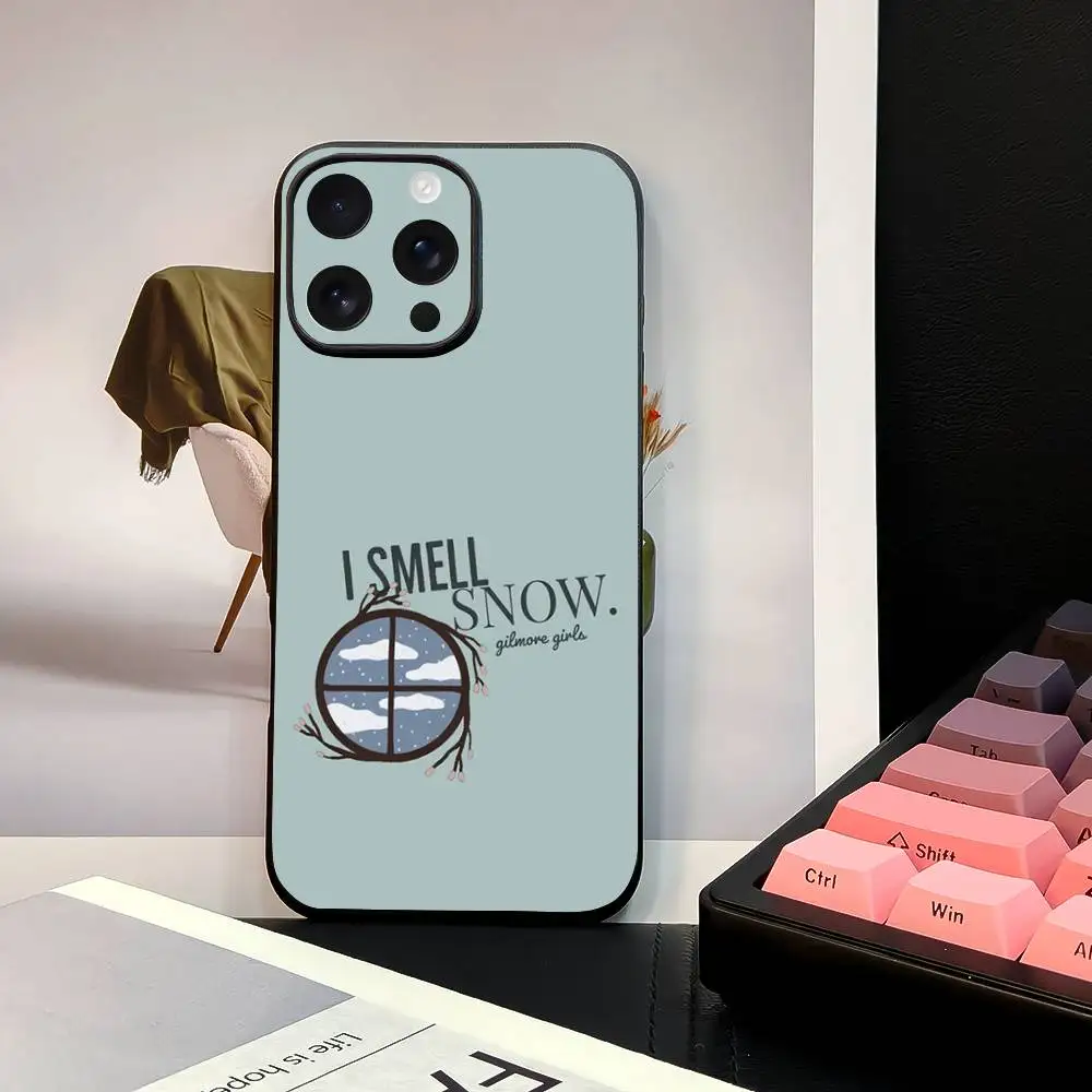 حافظة هاتف G-Gilmore Girls أنيمي لهاتف آيفون 16 15 14 13 12 17 PRO MAX PLUS حافظة صغيرة من مادة البولي يوريثان الناعمة والصديقة للبشرة #6