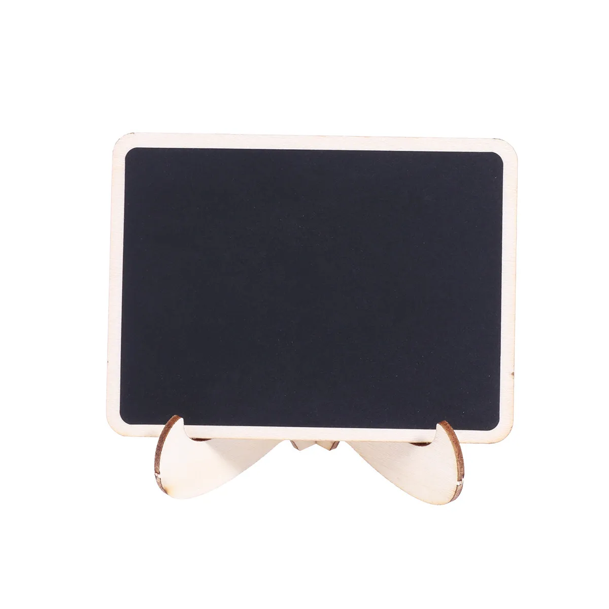 14Pcs Wood Trim Mini Chalkboards Square Erasable Reusable Signs for Christmas Table Decor Crafts Restaurant Menu Board Sale