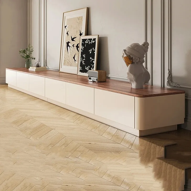 Creative Design Tv Consoles Cabinet Elegant Versatile Cute Simple Wooden Tv Stands Space Saving Unique Muebles Home Furniture
