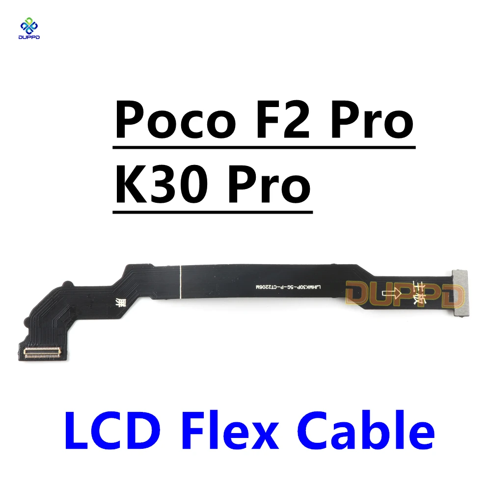 For Xiaomi Poco F2 Pro Redmi K30 Pro USB Power Charging Board Connector Plug Port Dock With Mainboard Motherboard LCD Flex Cabl