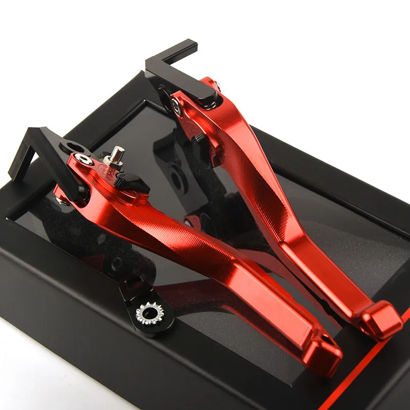 For Aprilia SR GT 125 SRGT125 Scooter Accessories Short Brake Clutch Levers Handle With Parking Function