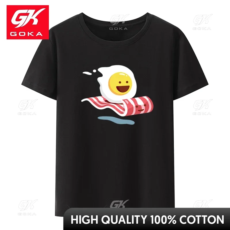 Funny Tee Nostalgia Street Fashion Comfortable Womens Tops Graphic Cotton T-shirt Men Tees Poleras Mujer Femininas Trending Lady