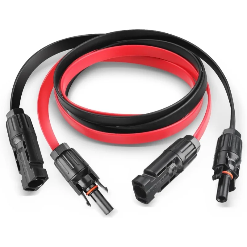 30cm Solar Panel Flat Photovoltaic Extension Cable For Connecting Inverters Photovoltaic Installation Connection Line Connector view 3