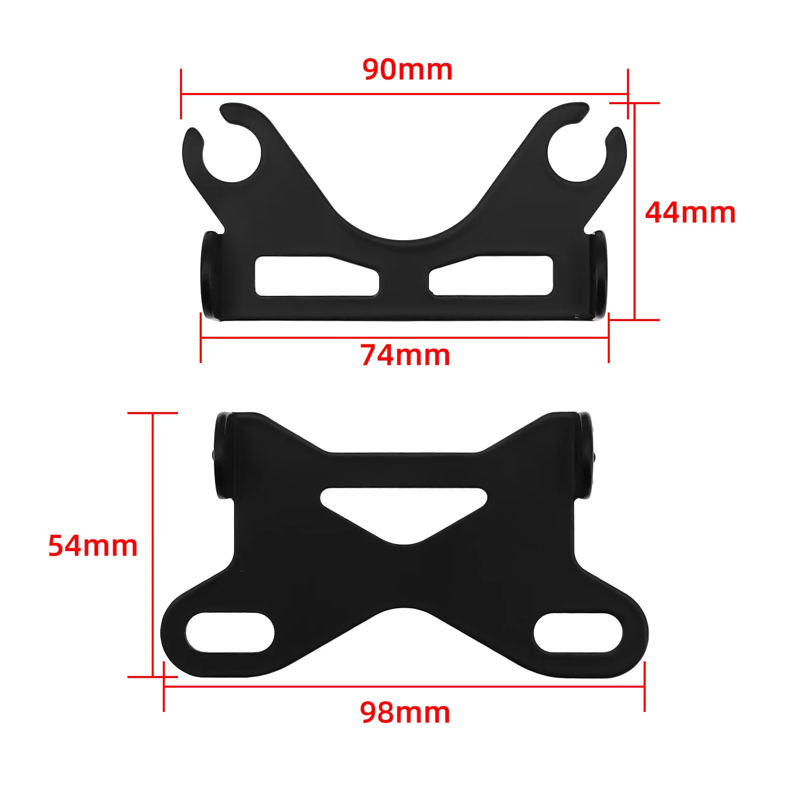 Universal Motorcycle Scooter Instrument Speedometer Mount Odometer Tachometer Fixing Gauge Iron Bracket Holder Stand Support