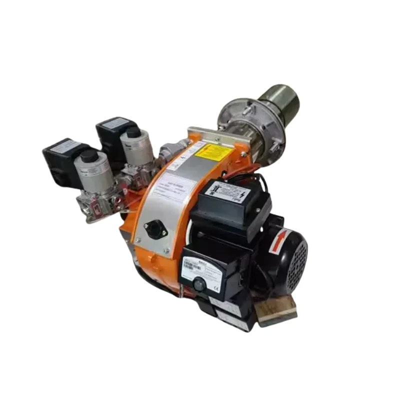 Industrial 220V LPG/NG Gas Burner Kit - Solenoid Valve & Flame Control For Ovens, Air Heaters & Boilers