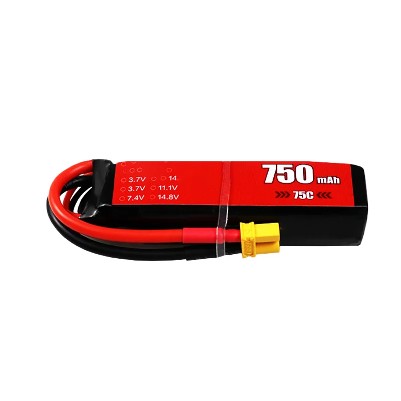 FPV Drone Specialized Battery X Series 750mAh 1S - 4S 3.7V - 14.8V 75C High - Power LiPo for RC FPV Quadcopter Accessory