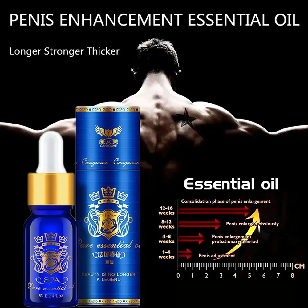 Penis Thickening Growth Enlarge Massage Enlargement Oil Man Big Dick Enlargment Liquid Cock Erection Enhance Men Health Care Oil