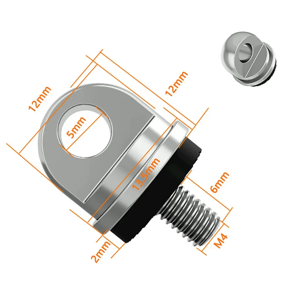 คอแขวนเชือกเส้นเล็กสกรูสําหรับ DJI รีโมทคอนโทรลสายคล้องไหล่สกรูมือสกรู Quick-Release สกรู Drone อุปกรณ์เสริม