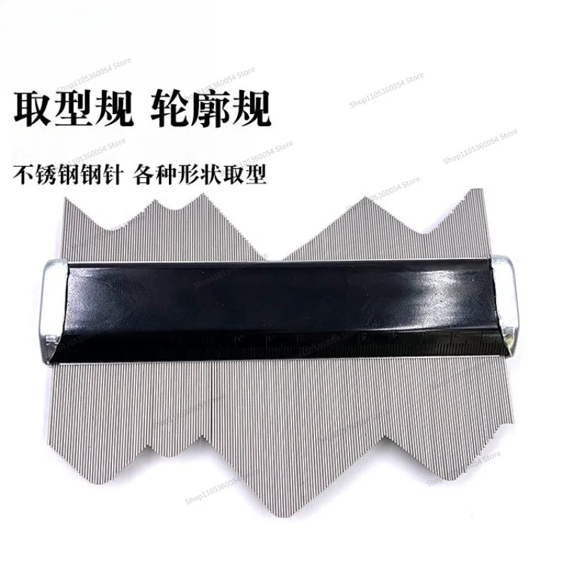 For Profile Gauge  Woodworking Profile Arc Gauge, Profiling Ruler 150 200 300mm