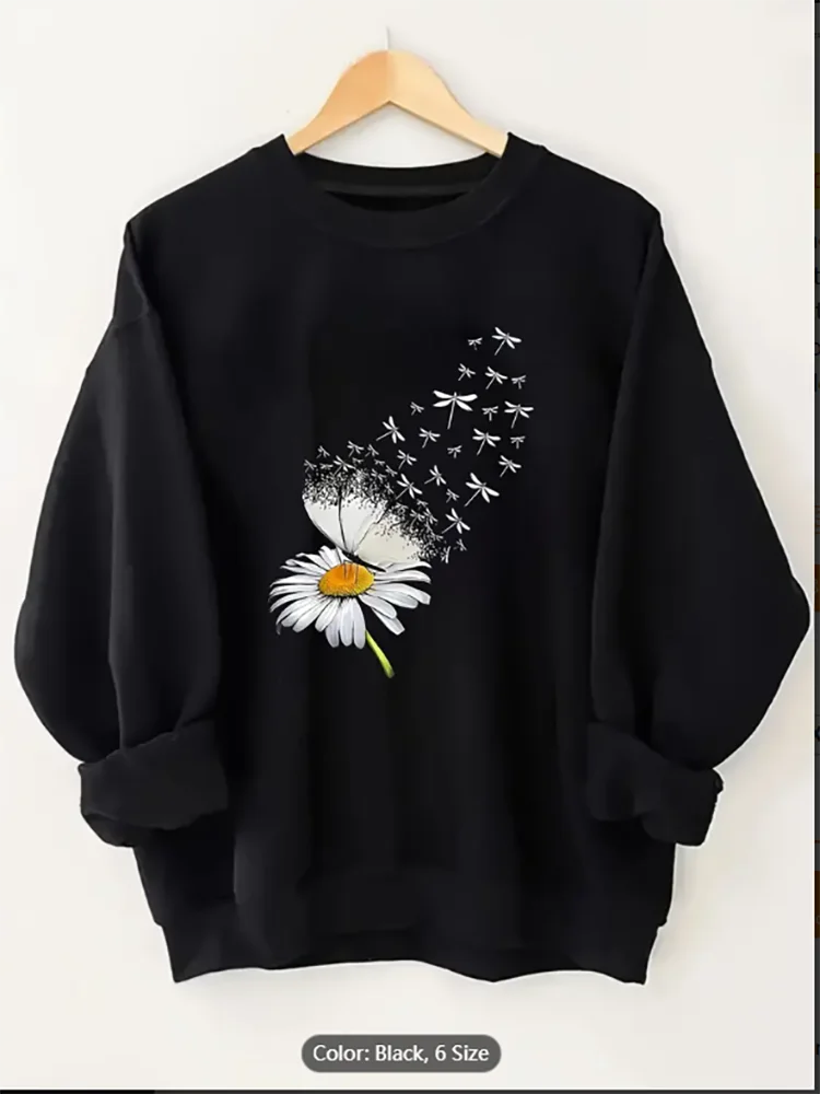 

Женский черный свитер с длинным рукавом и круглым вырезом, пуловер на осень-зиму, можно стирать в машине, женская одежда, осенний гардероб