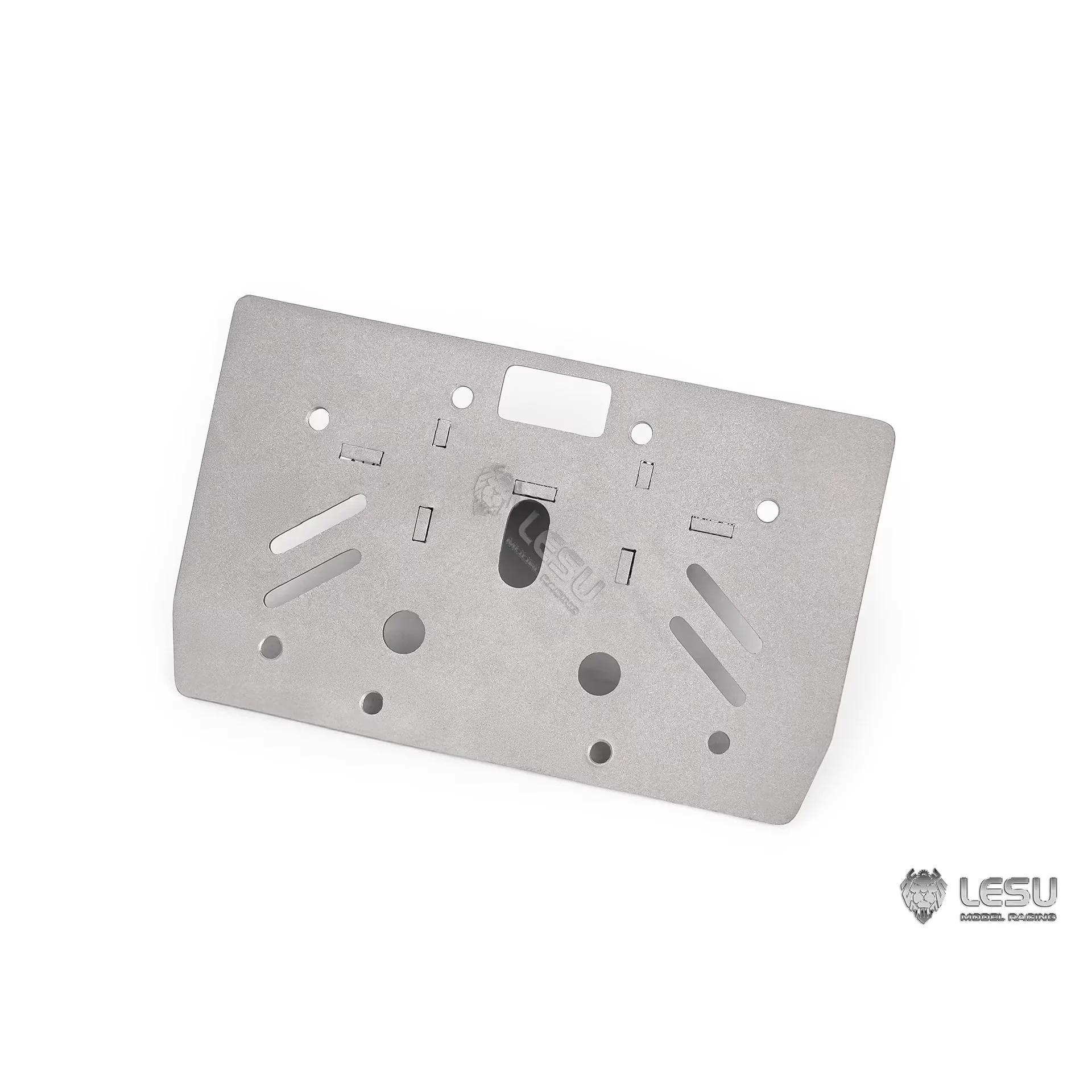 LESU Teile Metall-Fronthalterungen für Hydraulische Stützbeine 1/14 DIY RC Roll-on Roll-off Muldenkipper 3363 3348 TGS Kranwagenmodell – Detail 11
