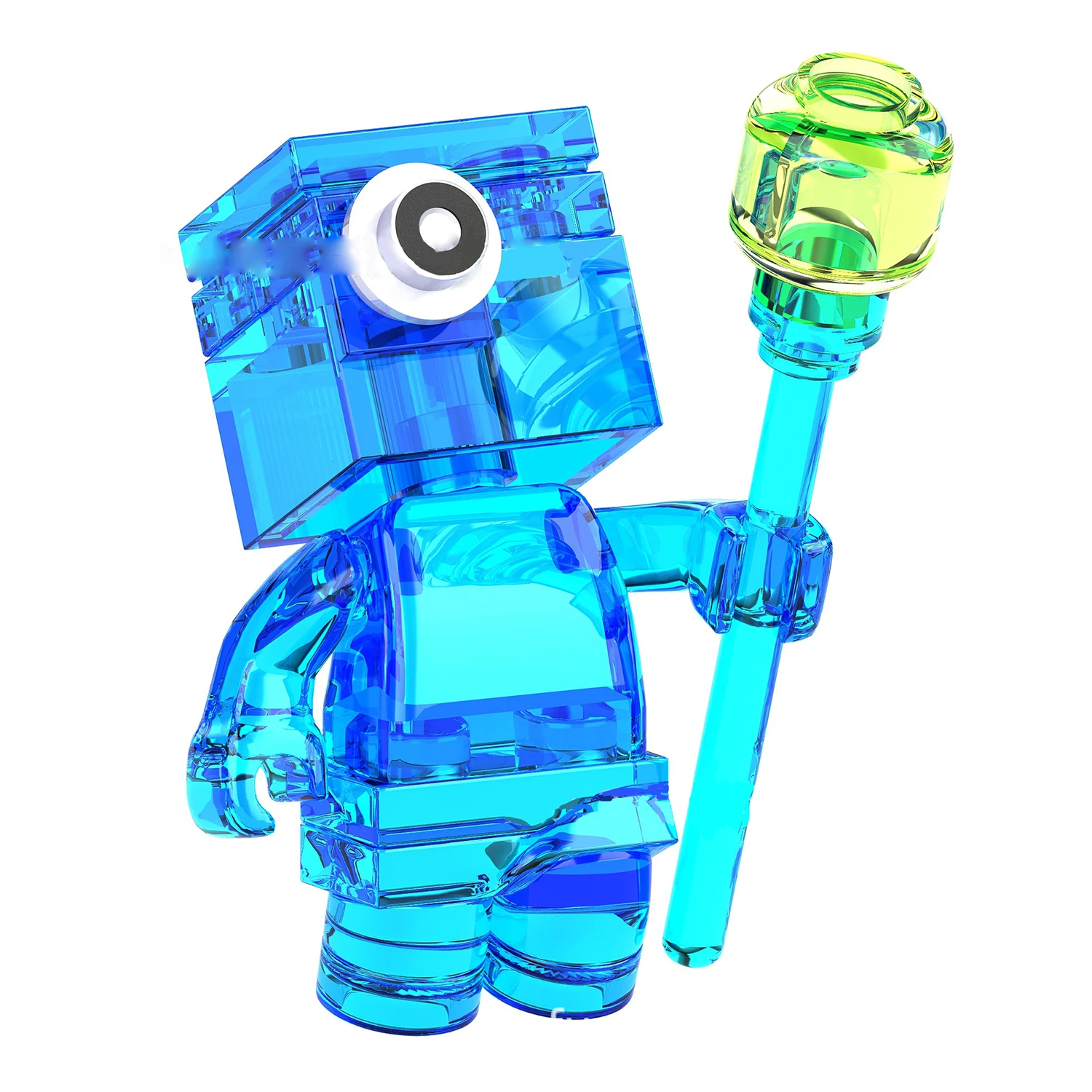 บล็อกตัวต่อประกอบเกมปริศนาของเด็กวันฮาโลวีนอนุภาคขนาดเล็กไฟฟักทองเรืองแสงหัวกะโหลกของเล่นประกอบเอลฟ์