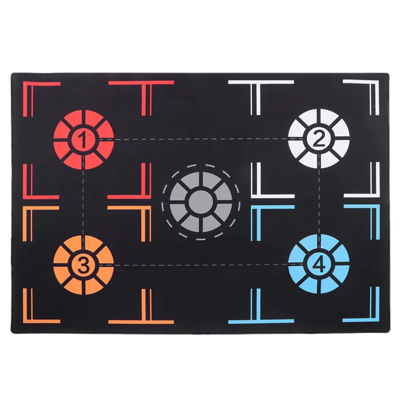 ABVH-Tappeto da allenamento per basket Tappetino da allenamento pieghevole antiscivolo per basket Attrezzatura per interni ed esterni, per adolescenti Durevole