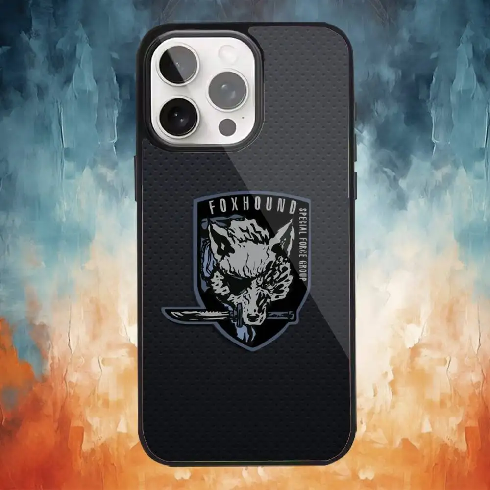 Game M-Metal Gear Solid-MT Phone Case For iPhone 17,16,15,14,13,12,Plus,Pro,Max for Magsafe Magnetic Wireless Charging