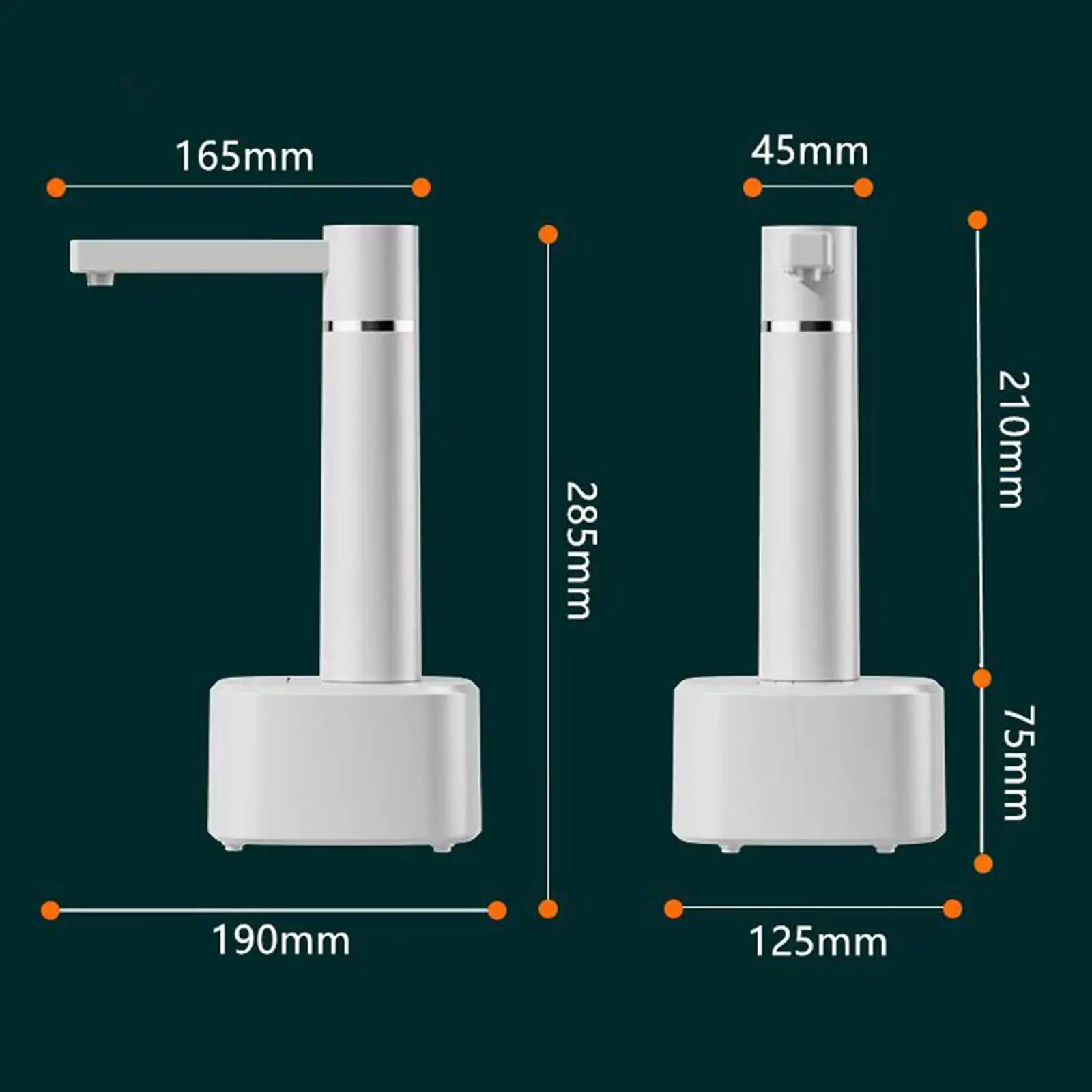 

Автоматический дозатор с насосом для бутылок с водой, портативный, 3 режима, количественное отклонение