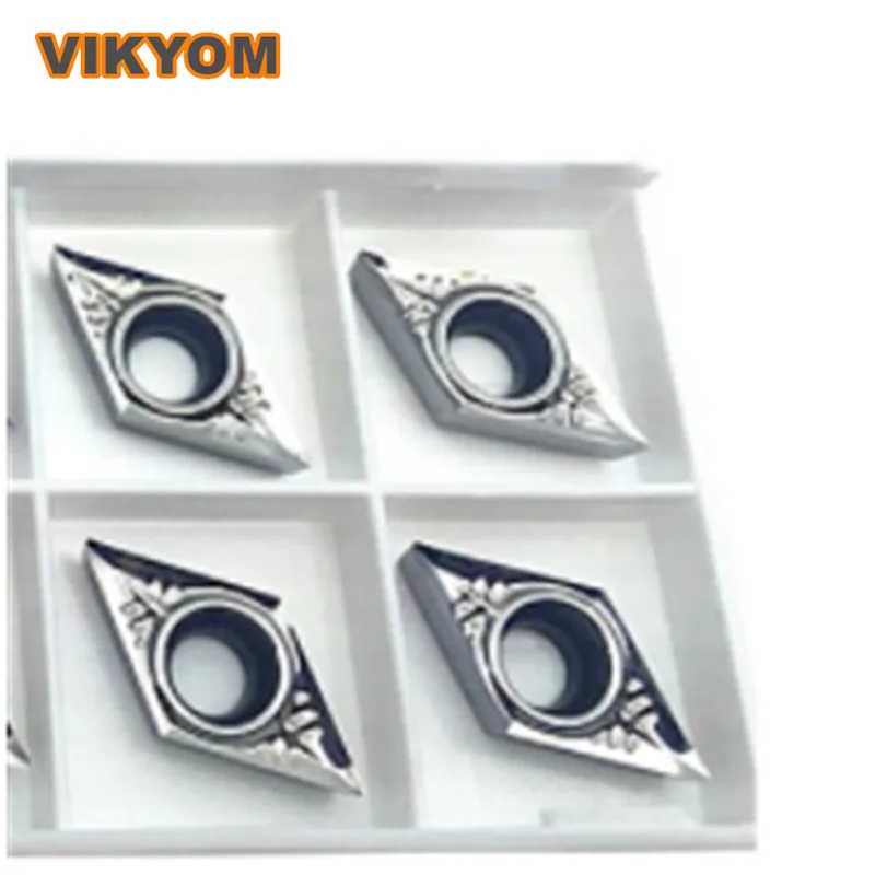 Aluminum Carbide Inserts DCGT070202 DCGT070204 In Turning Tools CNC Cutters Lathe Cutter Lathe tools For S10K-SDUCR07