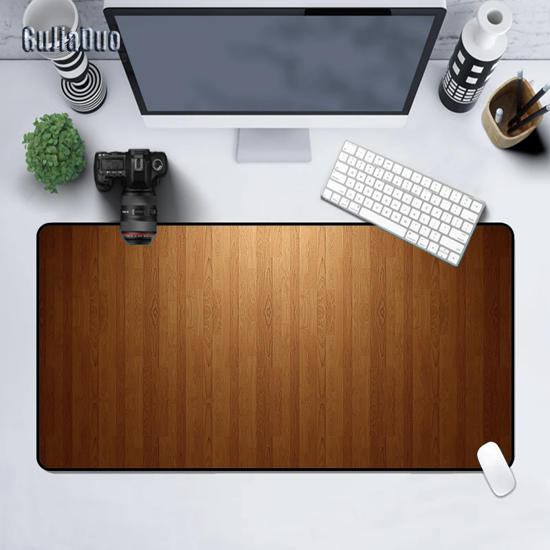 

Wood Grain Pattern Creative Art Mousepad Notebook Keyboard Desk Mat Waterproof Non-slip Mouse Mats for Gamer Stuff Accessories