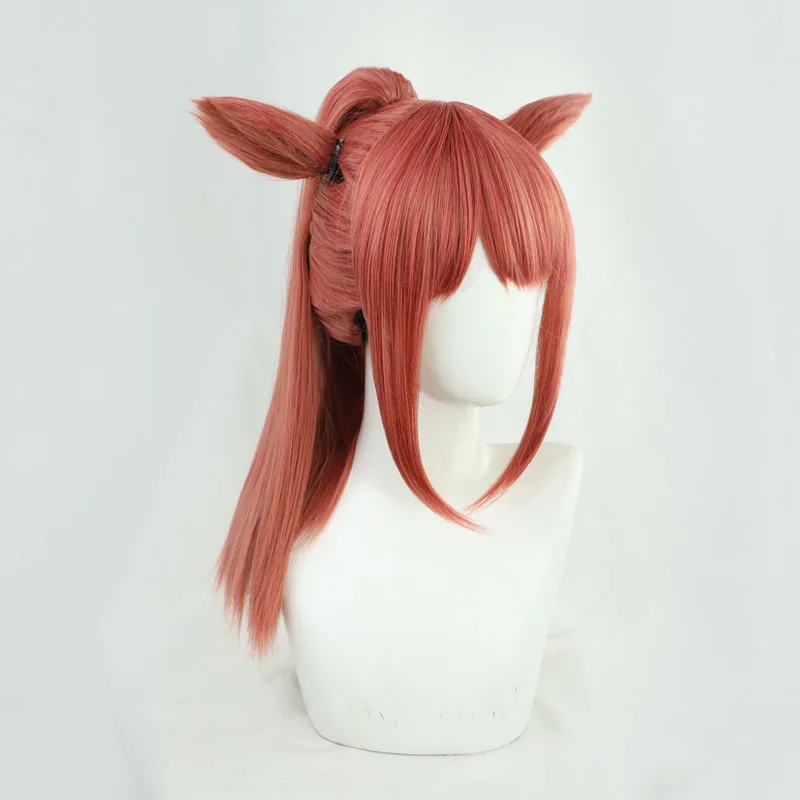 Anime Miqo'te Cos Cosplay Wig Halloween Carnival Party Props Synthetic Hair Heat Resistant Fiber + Wig Cap