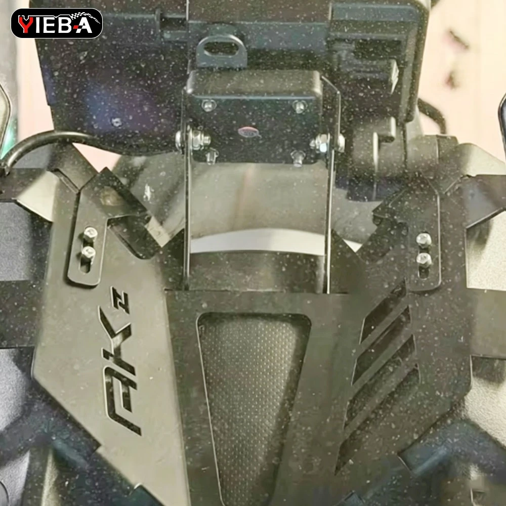 

YIEBA Motorcycle Windshield Mount Phone Stand Holder Phone GPS Navigaton Plate Bracket For KYMCO AK 550 AK550 Premium 2023-2026