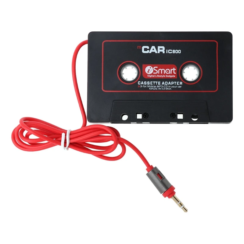 3.5mm AUX Audio Tape Cassette Adapter Converter Fit for Car CD Radio MP3 Magnetic Tape Player Recorder Receiver Cassette