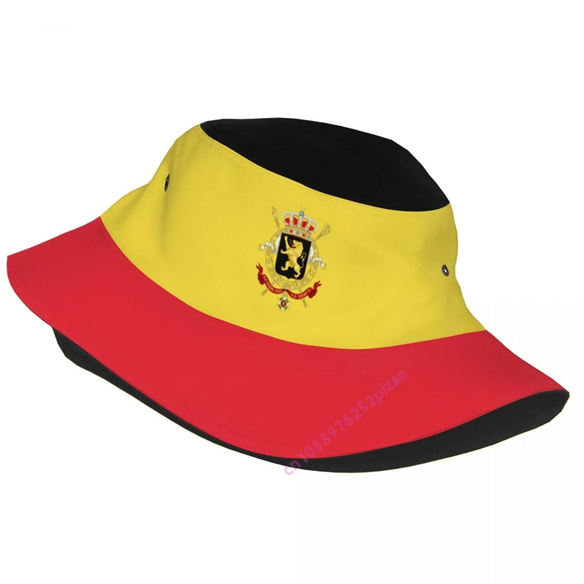 

Belgium 3D Flag Men Women Bucket Hat Outdoor Sun Protection Cap Breathable Mesh For Fisherman Camping Hiking