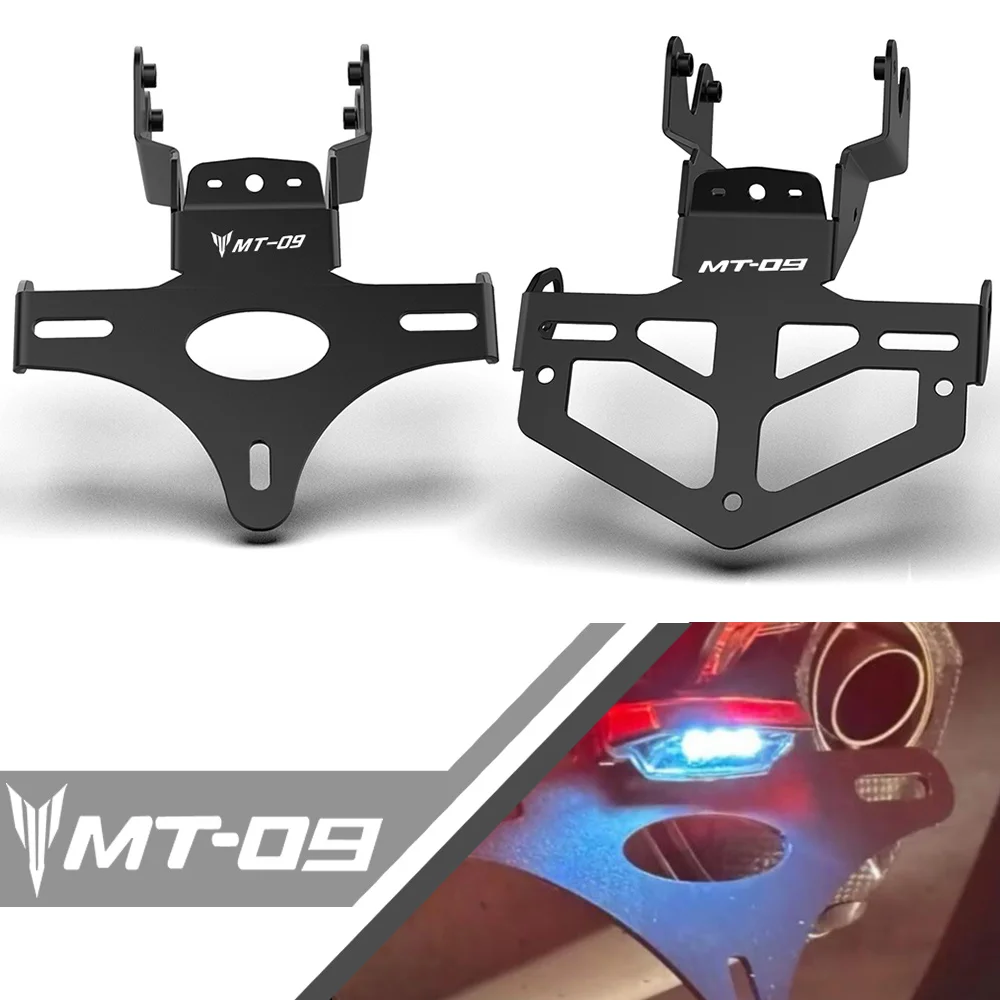 

MT09 MT 09 SP 2024 2025 Motorcycle License Plate Holder Bracket Rear Tail Tidy Fender Eliminator Kit For YAMAHA MT-09 Tail Tidy