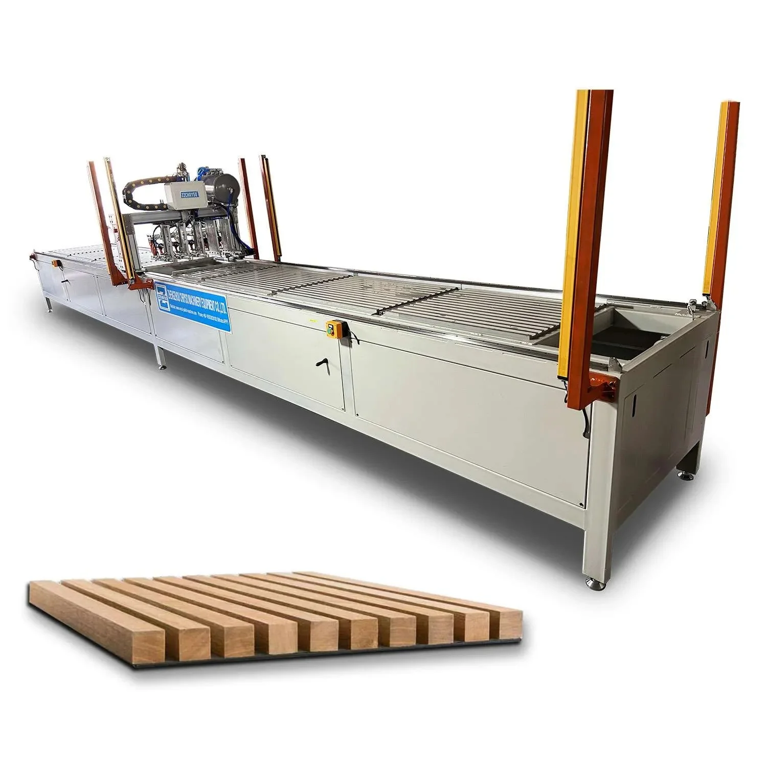 High Efficiency Sound Absorbing Panel Manufacturing Machine 2800x600mm Sound Absorbing Wall Panel Production Machine for Sale