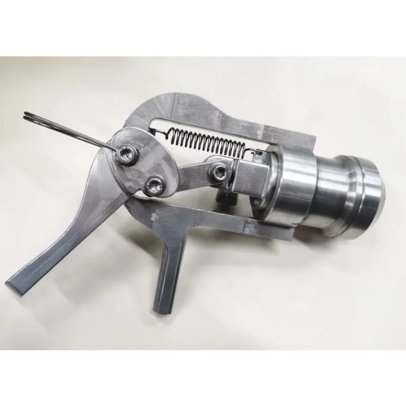 For LPG Semi-Automatic Filling Scale Machine Ex-proof Compact Filling Nozzle Metal 220V Self-closed Valve 50g Accuracy