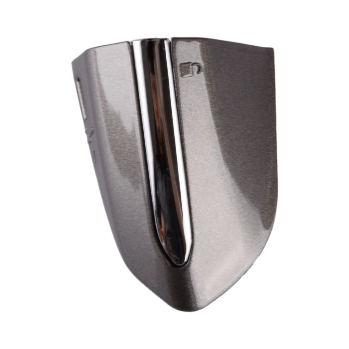 

Front Left Door Handle Key Cover Cap Bezel Gray With Silver Stripe Fit for Ford Fusion Edge 2013-2019 2020 DS73 F218A15-BE58DY