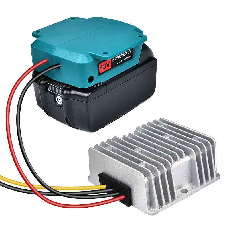 

DC 18V To 12V Step-Down Converter for Makita 18V Lithium Batteries 12V 15A 180W Step-Down Regulated Converter for DIY Projects