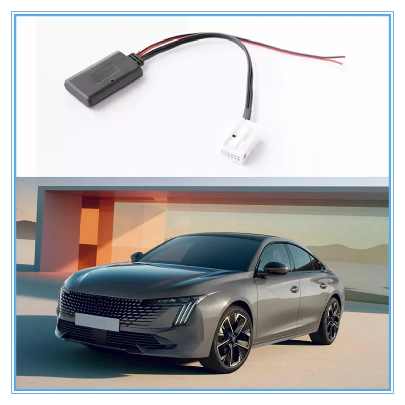 Оригинальный беспроводной аудиоадаптер Bluetooth для Peugeot 307 408 508 Citroen C-Quatre C-Triomphe C2 C5 RD45 RD4 Оригинальный беспроводной аудиоадаптер Bluetooth для Peugeot 307 408 508 Citroen C-Quatre C-Triomphe C2 C5 RD45 RD4