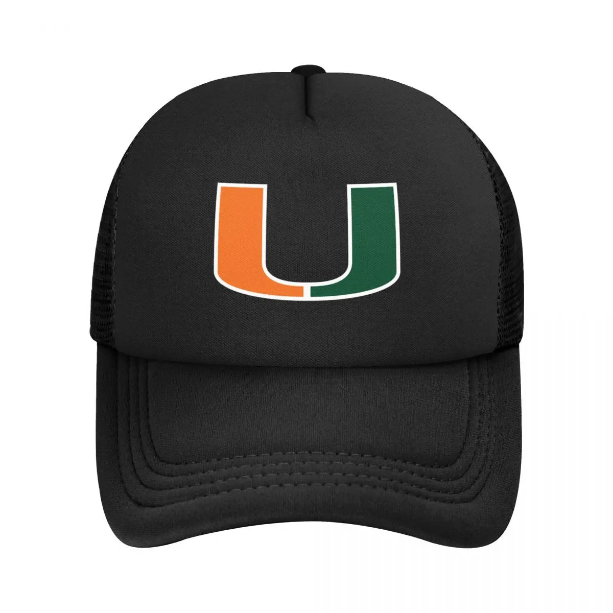 Be Miami Hurricanes Sports Baseball Cap Vintage Baseball Mesh Trucker Cap Hat