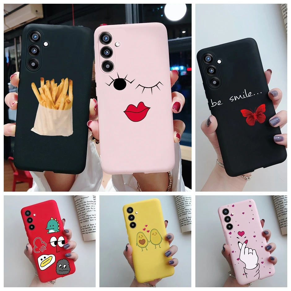 For Samsung Galaxy A54 5G Case Cover Silicone Soft Phone Shells for Samsung A34 5G Coque SamsungA54 5G Fundas Shockproof Capas