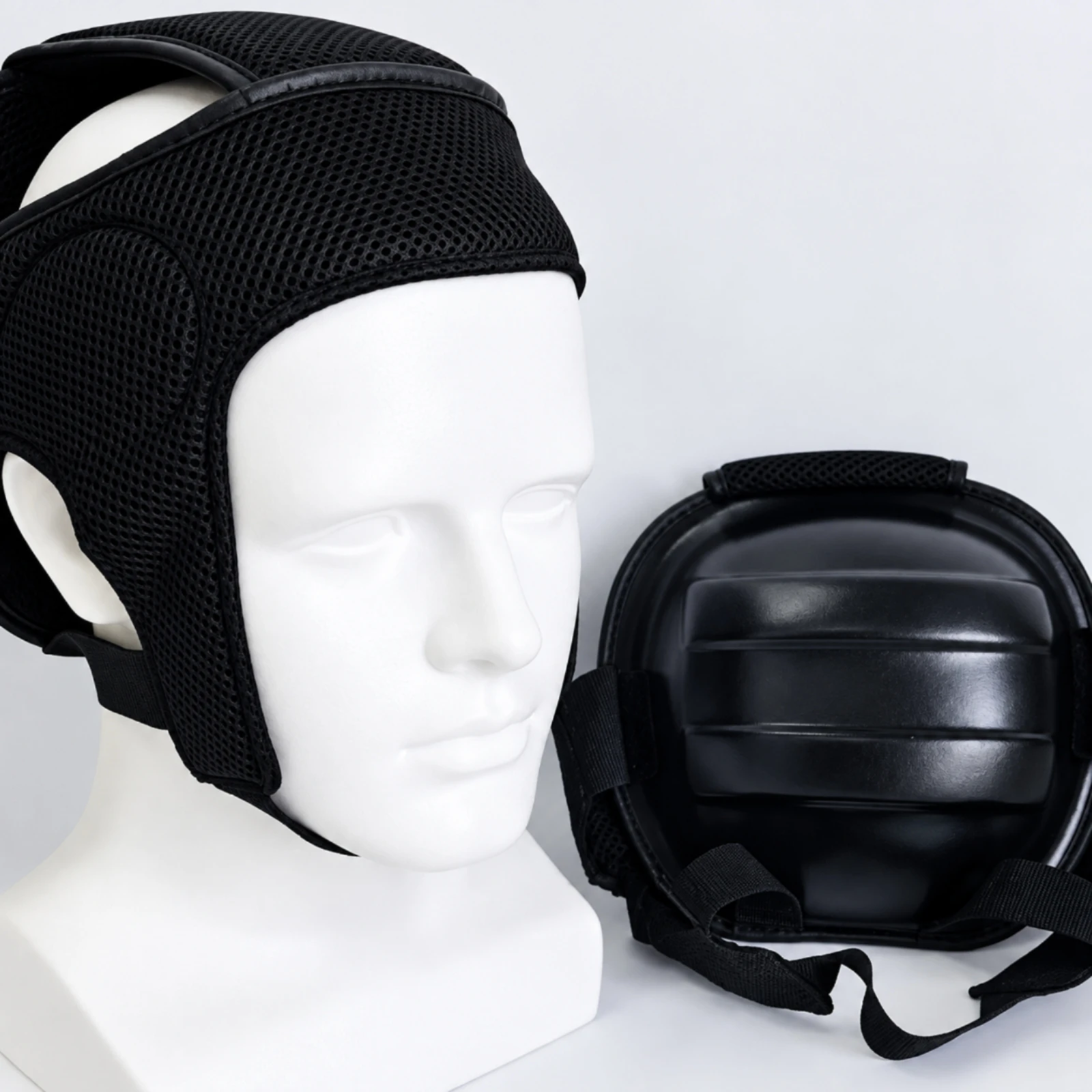 Combat Arts Head Protector with Adjustable Straps Secure Fit Boxing Head Protector Boxing Headgear Lightweight Sparring Headgear