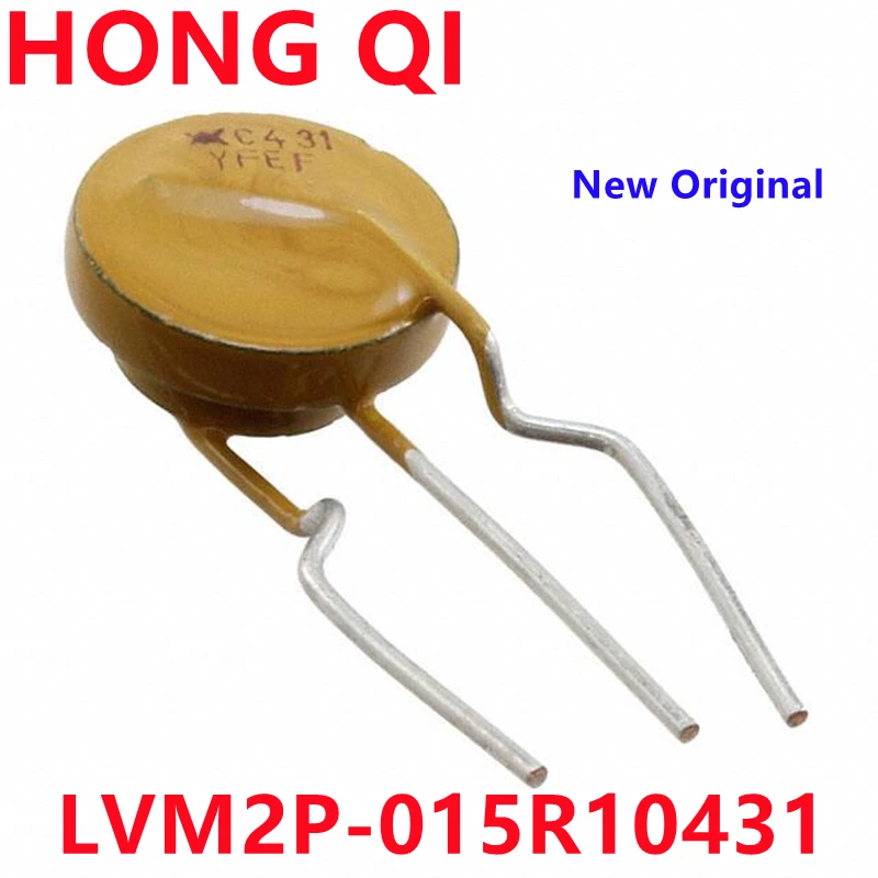 10PCS SMD Varistor LVM2P-015R10431 DC22V 30A 10mm utilize 3 leads 2PRO CIRCUIT PROT