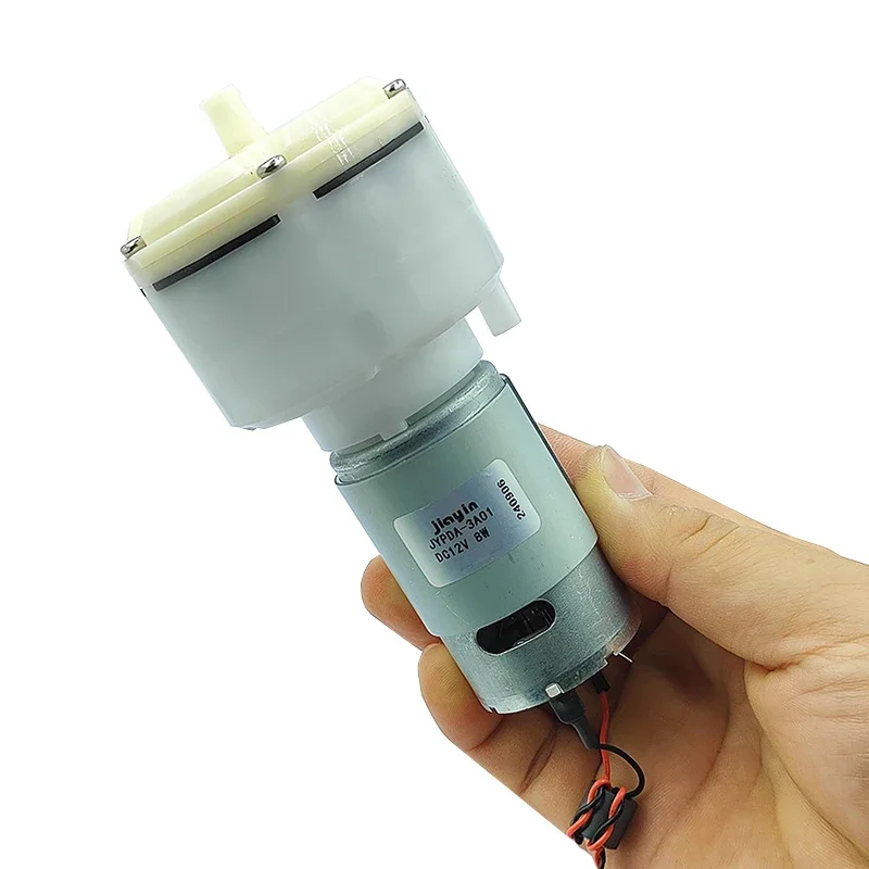 

JYPDA-3A01 Mini 555 Air Pump DC 12V 8W Micro 60mm Diaphragm Vacuum Negative Pressure Suction Pump DIY Inflator Packer