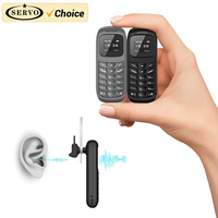 Unlocked Mini Mobile Phone Bluetooth Earphone Voice Changer Dialer Automatic Call Recording Magic Voice Portable Cheap Cellphone