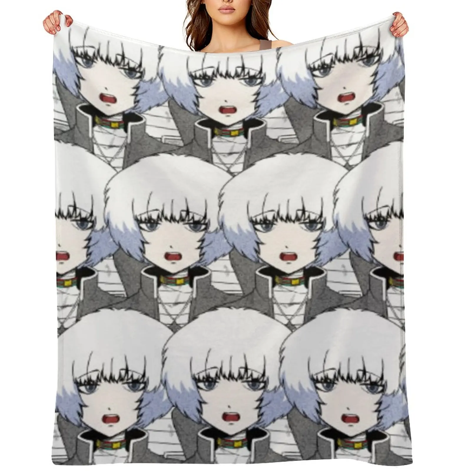 

Ranmaru Kageyama Throw Blanket Luxury Thicken Multi-Purpose Stuffeds Decoratives Blankets