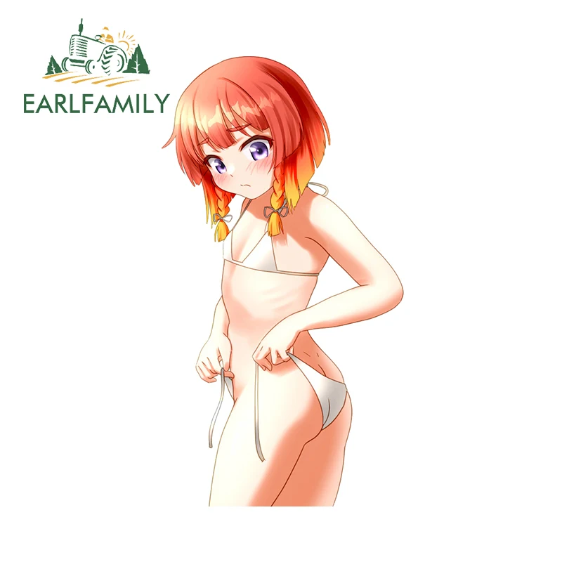 

EARLFAMILY, 13 см x 7 см, милая девушка, лоли, Хентай, задница, автомобильные аксессуары, искусственная грудь, фотобумага, наклейки в связке